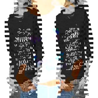 Grammy Grandma Gift Being A Grammy Doesnt Make Me Old Women Graphic Long Sleeve T-shirt | Seseable UK