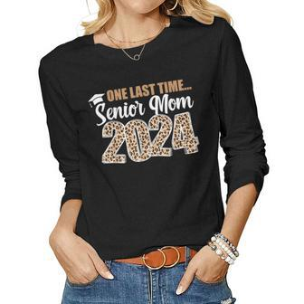 Senior Mom 2024 Senior 2024 Mama Class Of 2024 Mother Women Long Sleeve T-shirt | Mazezy