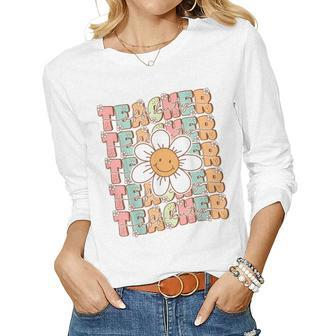 Teacher Off Duty Last Day Of Schools Out For Summer Holiday Women Long Sleeve T-shirt | Mazezy DE
