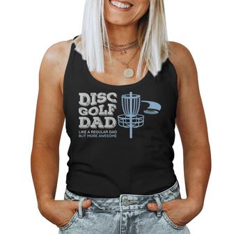 Womens Disc Golf Dad More Awesome Product  Women Tank Top Basic Casual Daily Weekend Graphic