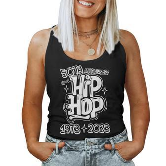 50 Years Old 50Th Anniversary Of Hip Hop Graffiti Hip Hop Women Tank Top | Mazezy
