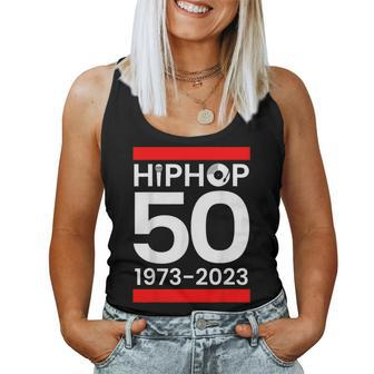 51 Years Hip Hop Vinyl Retro 50Th Anniversary Celebration Women Tank Top | Mazezy