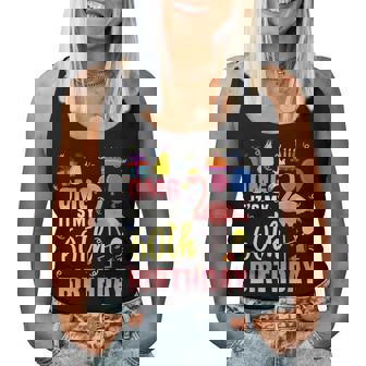 60 Year Old Women Men Flamingo Its My 60Th Birthday 60Th Birthday Women Tank Top | Mazezy