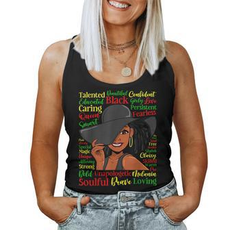 African Black History Ladies Women Pride Black Junenth Women Tank Top Basic Casual Daily Weekend Graphic - Seseable