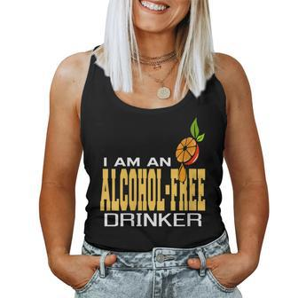 Alcohol-Free Drinker & Total Sober Sobriety Totalism Women Tank Top | Mazezy