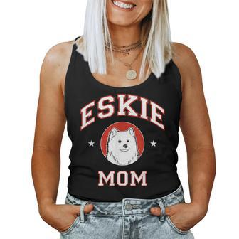 American Eskimo Dog Mom Dog Mother Women Tank Top | Mazezy
