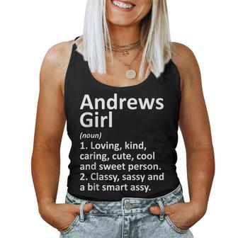 Andrews Girl Tx Texas City Home Roots Women Tank Top | Mazezy