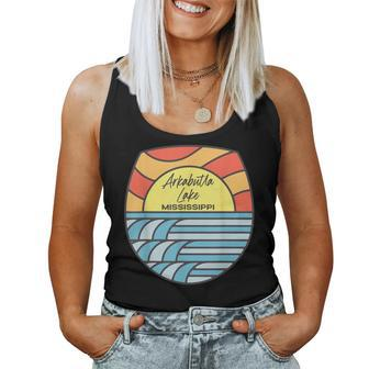 Arkabutla Lake Mississippi Ms Sunset Sunrise Trip Souvenir Women Tank Top | Mazezy