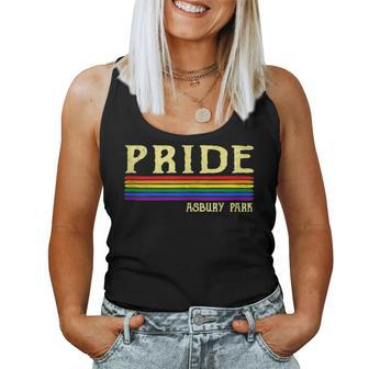 Asbury Park Gay Pride 2019 World Parade Rainbow Flag Lgbt Women Tank Top | Mazezy