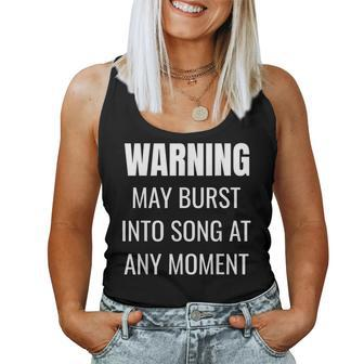 Theatre Quote Musical Theater Teacher Drama Student Women Tank Top | Mazezy