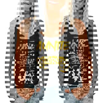 Auntie Of The Notorious One Old School Hip Hop 1St Birthday Women Tank Top Weekend Graphic | Seseable UK