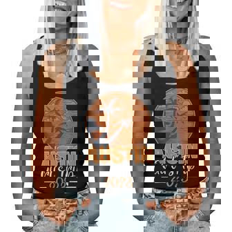 Austin Texas Girls Trip 2023 Beach Vacation Vintage Women Tank Top Basic Casual Daily Weekend Graphic | Seseable UK