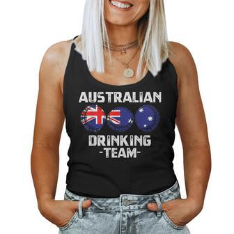 Australian Beer Drinking Team Flag Party Women Tank Top - Seseable