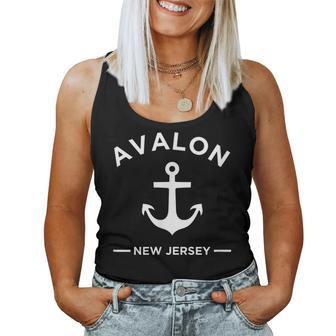 Avalon New Jersey Anchor Men Women Youth T Women Tank Top | Mazezy