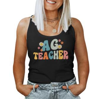Back To School Agriculture Teachers Squad Ag Teacher Student Women Tank Top | Mazezy