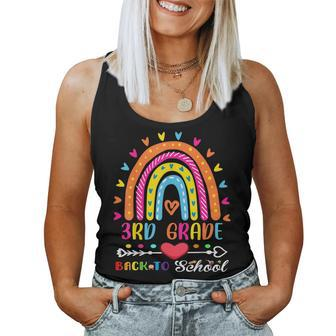 Back To School Boys Girls First Day Of 3Rd Grade Women Tank Top Weekend Graphic - Monsterry