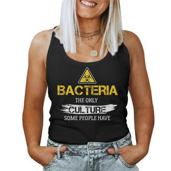 Bacteria Culture Science Men Women Women Tank Top | Mazezy