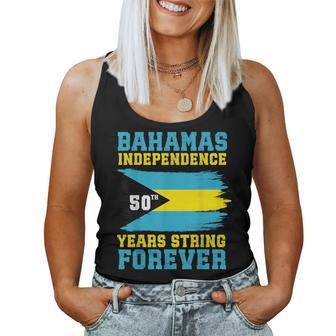 Bahamas Independence Day Bahamas 50Th Celebration Bahamas Women Tank Top | Mazezy