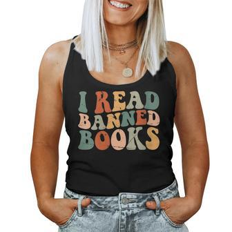 Im With The Banned Book Readers I Read Banned Books Women Tank Top | Mazezy