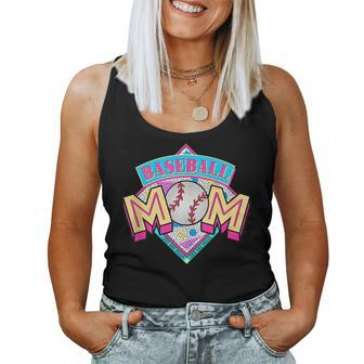 Baseball Mom Retro 80S 90S Baseball Mama For Mom Women Tank Top | Mazezy CA