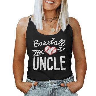 Baseball Uncle Christmas Women Tank Top | Mazezy