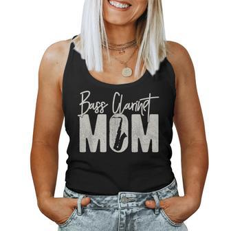 Bass Clarinet Mom - Funny Marching Band Mom Mothers Day Women Tank Top Basic Casual Daily Weekend Graphic - Thegiftio