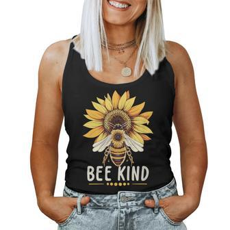 Bee Kind Save The Bees Kindness Women Tank Top - Seseable