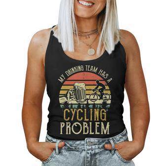 Beer My Drinking Team Has A Cycling Problem Women Tank Top | Mazezy