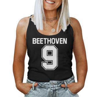 Beethoven 9Th Symphony Composer Women Tank Top | Mazezy