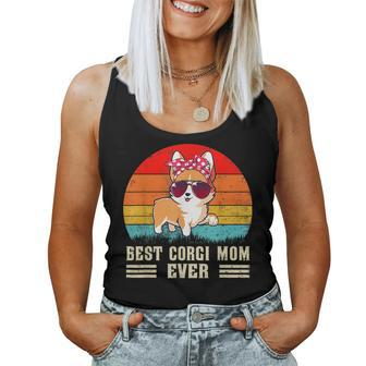 Best Corgi Mom Ever Dog Mom Corgi Lover Women Tank Top | Mazezy
