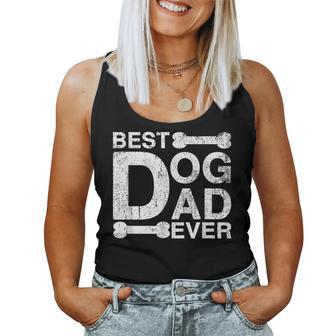 Best Dog Dad Ever Fathers Day Sarcastic Joke For Men Women Tank Top | Mazezy