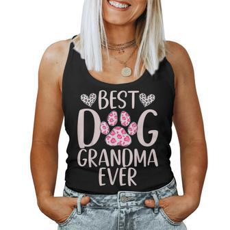 Best Dog Grandma Ever Dog Grandma Women Tank Top - Thegiftio UK