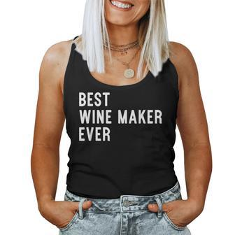 Best Wine Maker Ever Graduation New Women Tank Top | Mazezy