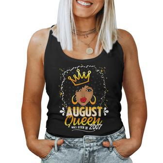 Black Queen August 2007 15Th Birthday 15 Years Old Women Tank Top | Mazezy