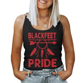 Blackfeet Pride Native American Vintage Men Women Women Tank Top | Mazezy