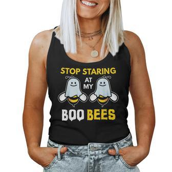 Boo Bees Boobies Costume Cute Animal Insect Lover For Women Women Tank Top | Mazezy