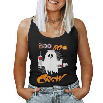 Boo Boo Crew Nurse Scrub Halloween Nurse For Women Tank Top - Monsterry