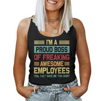 Boss Day Employee Appreciation Office Boss Women Tank Top - Thegiftio UK