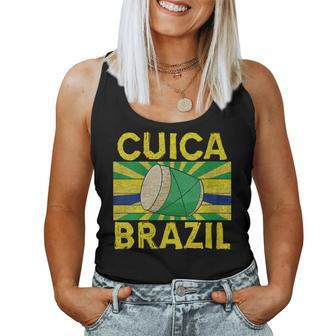 Brazil Cuica Music Percussion Instrument Player Musicial Women Tank Top | Mazezy