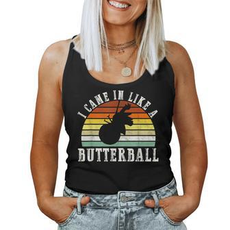 I Came In Like A Butterball Thanksgiving Kid Women Tank Top - Monsterry