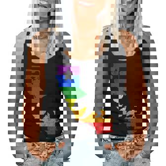 California Lgbtq Bear Lgbt Lesbian Gay Pride Month Rainbow Women Tank Top | Mazezy
