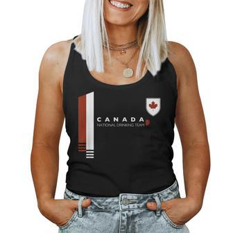 Canada National Drinking Team Canadian Beer Pride Women Tank Top | Mazezy