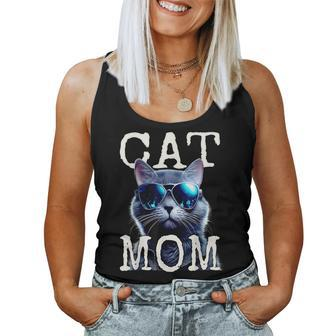 Cat Mom Mother House Cats Mommy Mum Cat For Mom Women Tank Top | Mazezy