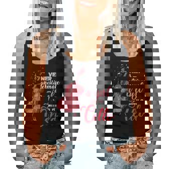 Cellist Girls Never Underestimate A Girl With A Cello Women Tank Top - Thegiftio UK