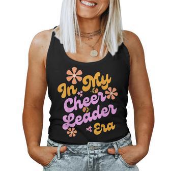 In My Cheer Leader Era Cheerleading Coach Groovy Retro Women Tank Top - Seseable