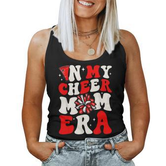 In My Cheer Mom Era Trendy Cheerleading Football Mom Life Women Tank Top - Seseable
