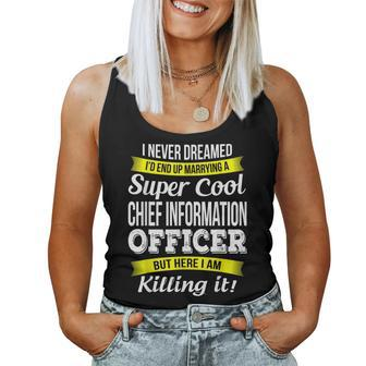 Chief Information Officer's Wife Women Tank Top | Mazezy