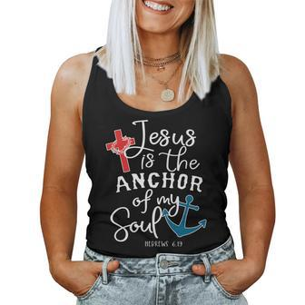 Christian For Men Anchor And Hope Bible Verse Women Tank Top | Mazezy