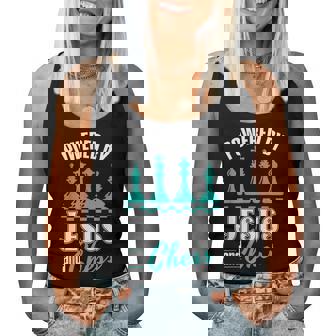 Christian Chess Jesus And Chess Religious Chess Player Women Tank Top Basic Casual Daily Weekend Graphic - Thegiftio