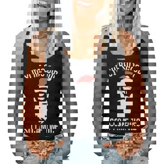 Christmas Inappropriate Santa Good So I Came Twice Women Tank Top | Mazezy